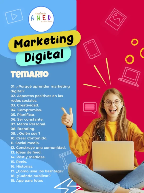 Temario Marketing Digital Academia ANED